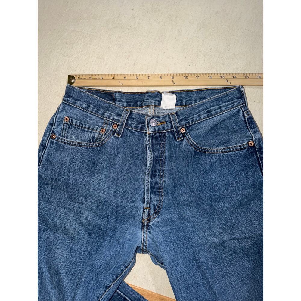 Levi’s Strauss men’s vintage 501 butterfly blue jeans - Picture 7 of 16